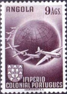 Angola 1949 Airmail - Aeroplanes 9a.jpg