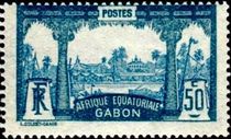 French Gabon 1922 Definitives - New Colours f.jpg