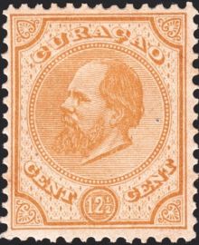 Curaçao 1879-1889 Definitives - King Willem III - Additional Values 12½c.jpg