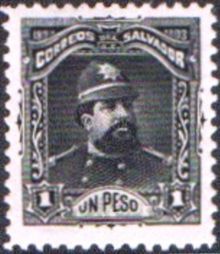 El Salvador 1893 Definitives - General Carlos Ezeta 1p.jpg