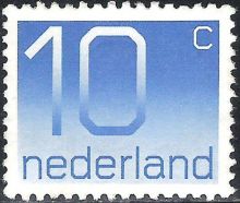Netherlands 1976 - 1981 Definitives - Numerals 10c.jpg
