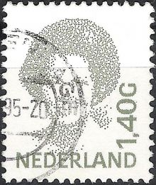 Netherlands 1991 - 2001 Queen Beatrix Definitives - Type Inversie 1G40.jpg