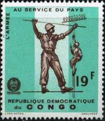 Congo Democratic Republic (Kinshasa) 1965 Congolese Army 19F.jpg