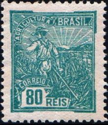 Brazil 1921-1922 Definitives - Industry & Culture "BRASIL" 80r.jpg