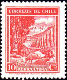 Chile 1938 -1940 Local Motives 10c.jpg