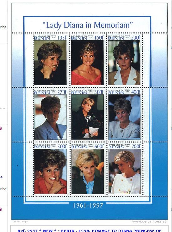 Benin 1998 Diana, Princess of Wales 1st Death Anniversary ms.jpg