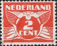 Netherlands 1924 - 1925 Definitives - Flying Dove - No Watermark b.jpg