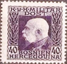 Bosnia and Herzegovina 1912 Franz Joseph l.jpg