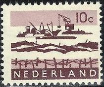 Netherlands 1962 - 1963 Definitives - Landscapes and Industry 10c.jpg