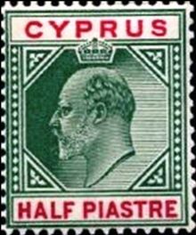 Cyprus 1903-1910 Definitives - King Edward VII ½pi.jpg