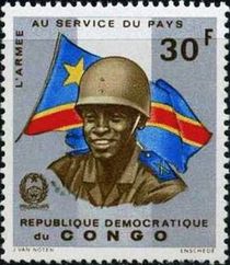 Congo Democratic Republic (Kinshasa) 1965 Congolese Army 30F.jpg