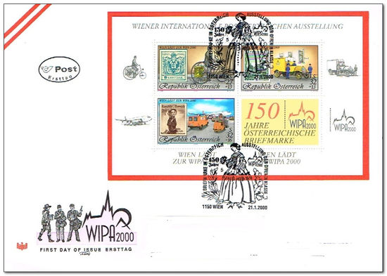 Austria 2000 WIPA 2000 Stamp Exhibition fdc.jpg