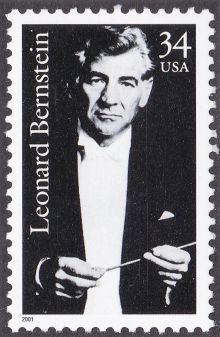 United States of America 2001 Leonard Bernstein 34¢.jpg