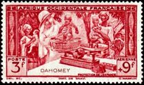 Dahomey 1941 Airmail - Colonial Child Welfare c.jpg