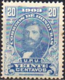 Honduras 1903 General Santos Guardiola 20cu.jpg