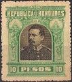 Honduras 1891 President Bogran 10p.jpg