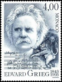 Monaco 1993 The 150th Anniversary of the Birth of Edvard Grieg 4f.jpg