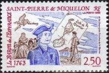 St Pierre et Miquelon 1992 230th Anniversary of Resettlement by French of Miquelon a.jpg