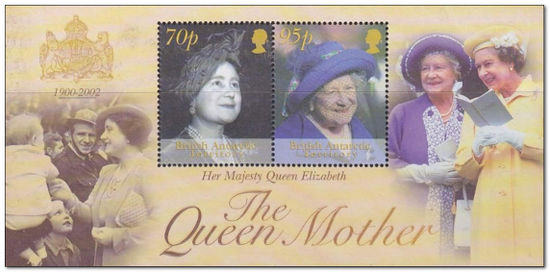 British Antarctic Territory 2002 The Queen Mother Commemoration ms.jpg