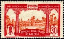 French Gabon 1922 Definitives - New Colours d.jpg