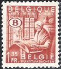 Belgium 1946 - 1949 Definitives - Sevice Stamps g.jpg