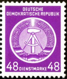 Germany-DDR 1954 Official Stamps 48pf.jpg