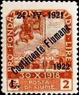 Fiume 1922 Charity Stamps - Overprinted and Dated 1922 i.jpg