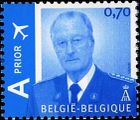 Belgium 2005-2009 Definitives King Albert II in Military Uniform - MVTM 0€70.jpg