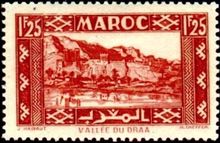 French Morocco 1939-1940 - Definitives - Local Motives 1f25.jpg