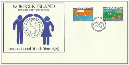 Norfolk Island 1985 International Youth Year fdc.jpg