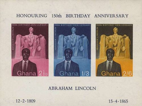 Ghana 1959 Abraham Lincon Birth Anniversary ms.jpg
