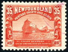 Newfoundland 1897 The 400th Anniversary of the Discovery of Newfoundland 35c.jpg