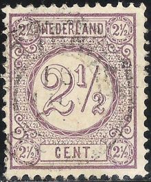 Netherlands 1876 Stamps for Printed Matters 2½c.jpg
