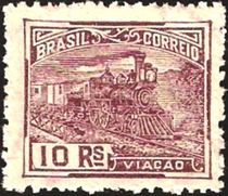Brazil 1924-1925 Definitives - Agriculture & Culture - New Watermark 10r.jpg