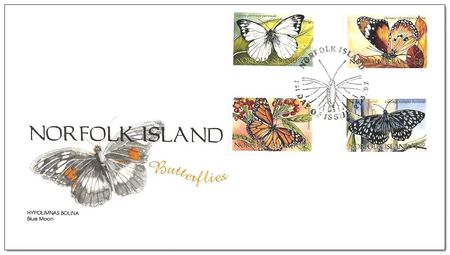 Norfolk Island 1997 Butterflies fdc.jpg