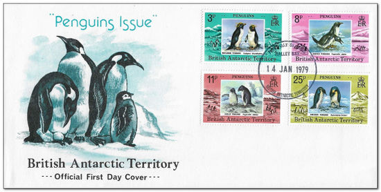 British Antarctic Territory 1979 Penguins fdc.jpg