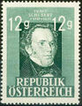 Austria 1947 Franz Schubert & Franz Grillparzer 12g.jpg