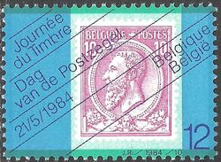 Belgium 1984 Stamp Day 12F.jpg