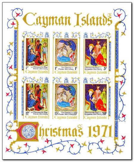 Cayman Islands 1971 Christmas fdc.jpg