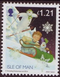 Isle of Man 2014 Christmas - The Snowman & The Snowdog e.jpg