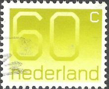 Netherlands 1976 - 1981 Definitives - Numerals 60c.jpg