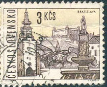 Czechoslovakia 1965 Czech Towns 3k.jpg