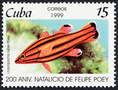 Cuba 1999 Bicentenary of the Birth of Felipe Poey 15.jpg