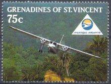 Grenadines of St Vincent 1988 Mustique Airways c.jpg