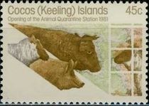 Cocos (Keeling) Islands 1981 Animal Quarantine Station Opening b.jpg