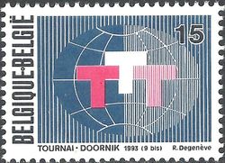 Belgium 1993 Triennial Textile Exhibition, Tournai 15F.jpg
