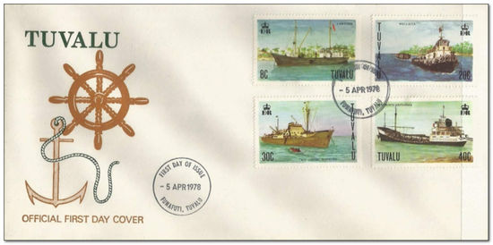 Tuvalu 1978 Ships fdc.jpg