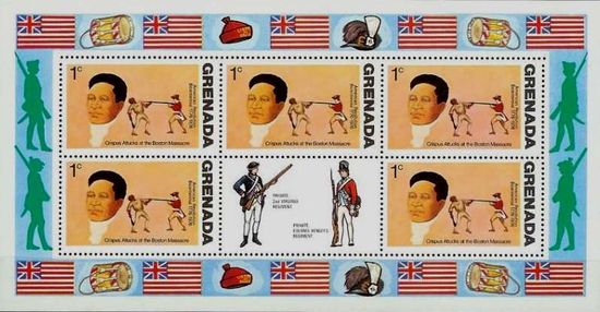 Grenada 1975 American Revolution Bicentenary MS3.jpg