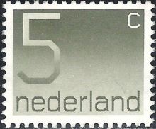 Netherlands 1976 - 1981 Definitives - Numerals 5c.jpg
