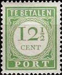 Curaçao 1915 Postage Dues 12½c.jpg